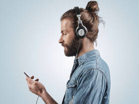 Sluchátka Denon Music Maniac AH-MM300 černá barva
