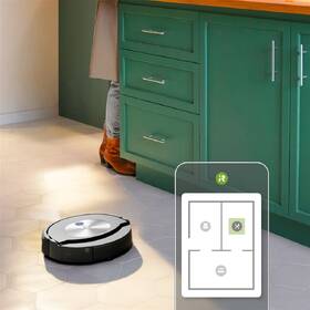 Robotický vysavač iRobot Roomba Combo j7+ černá barva
