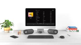 Reproduktory Logitech Z407 2.1 šedá barva
