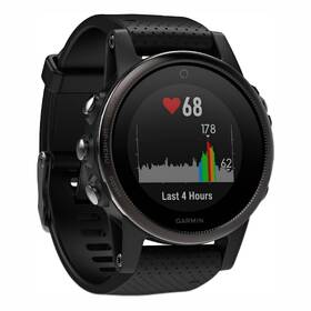 Chytré hodinky Garmin Fenix 5S Sapphire černá barva
