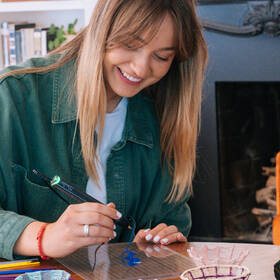 3D pero 3Doodler Create+ a 75 náplní a 5 šablon 
