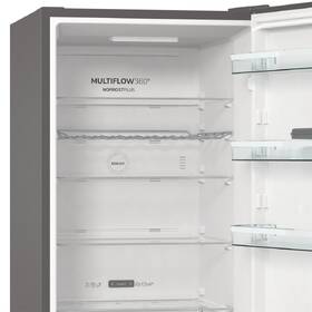 Chladnička s mrazničkou Gorenje NRC6204SXL4 ConvertActive nerez
