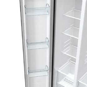 Americká lednice Hisense RS711N4WFE černá barva
