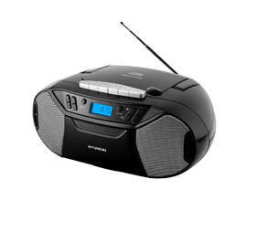 Radiomagnetofon s CD Hyundai TRC 333 AU3BTB černá barva
