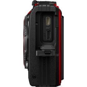 Digitální fotoaparát Olympus TG-6 červená barva
