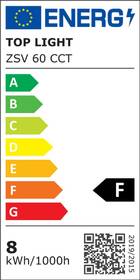 Nástěnné svítidlo Top Light ZSV 60B CCT bílá barva
