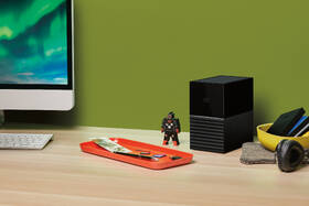 Externí pevný disk 3,5" Western Digital Duo 16TB černá barva

