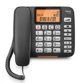 Domácí telefon Gigaset DL580 černá barva
