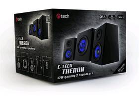 Reproduktory C-Tech Theron GSPK-02 černá barva
