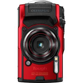 Digitální fotoaparát Olympus TG-6 červená barva
