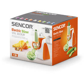 Elektrický strouhač Sencor SSG 3503OR oranžová barva
