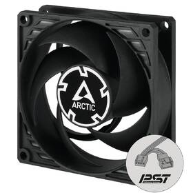 Ventilátor Arctic Cooling P8 PWM PST CO černá barva
