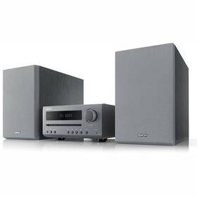 Mikrosystém Denon D-T1 šedá barva
