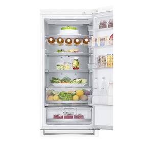 Chladnička s mrazničkou LG GBB72SWUCN1 bílá barva
