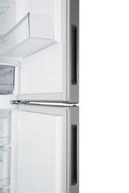 Chladnička s mrazničkou LG GBP62PZNAC stříbrná barva
