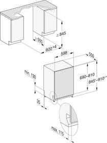 Myčka nádobí Miele G 5355 SCVi XXL 
