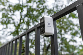 IP kamera Tesla Smart Smart PIR Battery bílá barva

