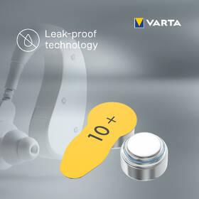 Baterie do naslouchadel Varta Hearing Aid Battery 10, blistr 6ks 
