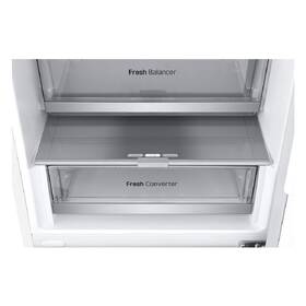 Chladnička s mrazničkou LG GBV7180CSW bílá barva
