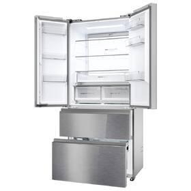 Americká lednice Haier HFR7819ENGC stříbrná barva
