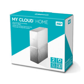 Datové úložiště (NAS) Western Digital Home 2TB stříbrná barva
