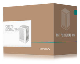 Case DeepCool CH170 Digital bílá barva
