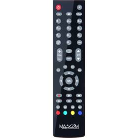 Satelitní komplet Mascom MS-2350/80MBL+M7, příjem 2 družic s kartou Skylink černá barva
