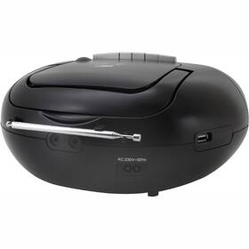 Radiomagnetofon s DAB+/CD Soundmaster SCD7800SW černá barva
