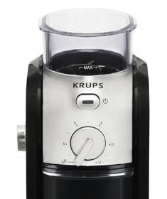 Kávomlýnek Krups GVX242 černý, nerez 
