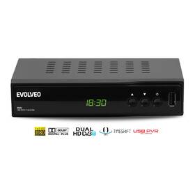Set-top box Evolveo Delta HD černá barva
