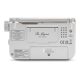 Radiopřijímač AIWA RS-55 stříbrná barva
