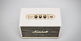 Přenosný reproduktor Marshall Acton Bluetooth krémová barva
