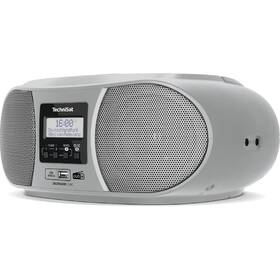Radiopřijímač DAB+/CD Technisat DIGITRADIO 1990 stříbrná barva

