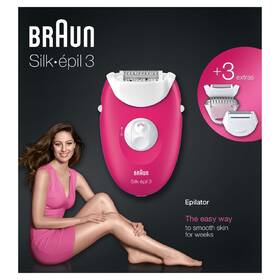 Epilátor Braun SE 3410 
