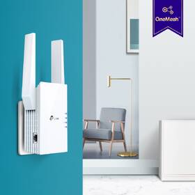 Wi-Fi extender TP-Link RE605X bílá barva
