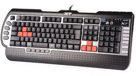 Klávesnice A4Tech G800V, USB, CZ černá barva
