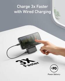 Powerbanka Anker 633 Magnetic Battery (MagGo) 10 000mAh černá barva
