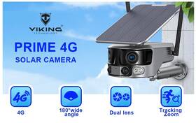 IP kamera Viking PRIME-4G, 4K šedá barva
