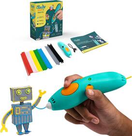 3D pero 3Doodler Start+ a 72 náplní + 10 šablon 
