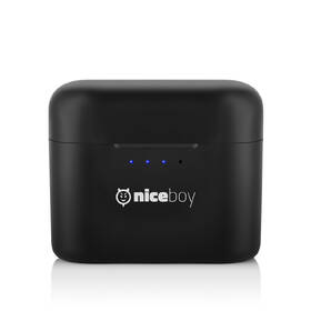 Sluchátka Niceboy HIVE Podsie černá barva
