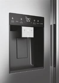 Americká lednice Haier HSW79F18CIMM nerez
