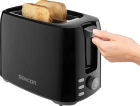 Opékač topinek Sencor STS 2607BK černá barva
