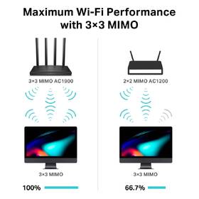 Router TP-Link Archer C80 černá barva
