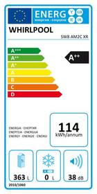 Chladnička Whirlpool SW8 AM2C XR nerez
