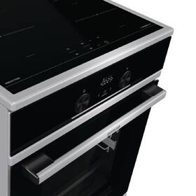 Indukční sporák Gorenje GEITS5C70XPG nerez
