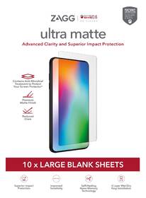 Nalepení ochranné fólie ZAGG Ultra Matte na tablet do 14" 
