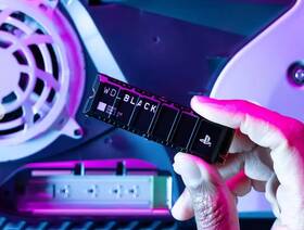 SSD Western Digital SN850P 4TB pro PS5, PCIe Gen4 with heatsink 
