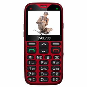 Mobilní telefon Evolveo EasyPhone XG - seniorský červená barva
