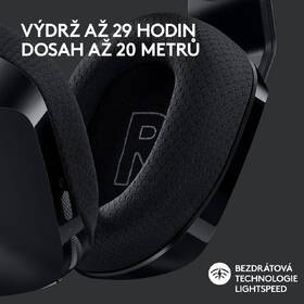 Headset Logitech G733 Lightspeed Wireless RGB černá barva
