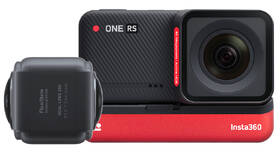 Outdoorová kamera Insta360 ONE RS (Twin Edition) černá barva
